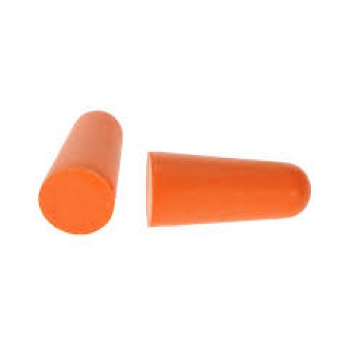 PU Foam Ear Plugs (200 pairs) - Orange - snr 37